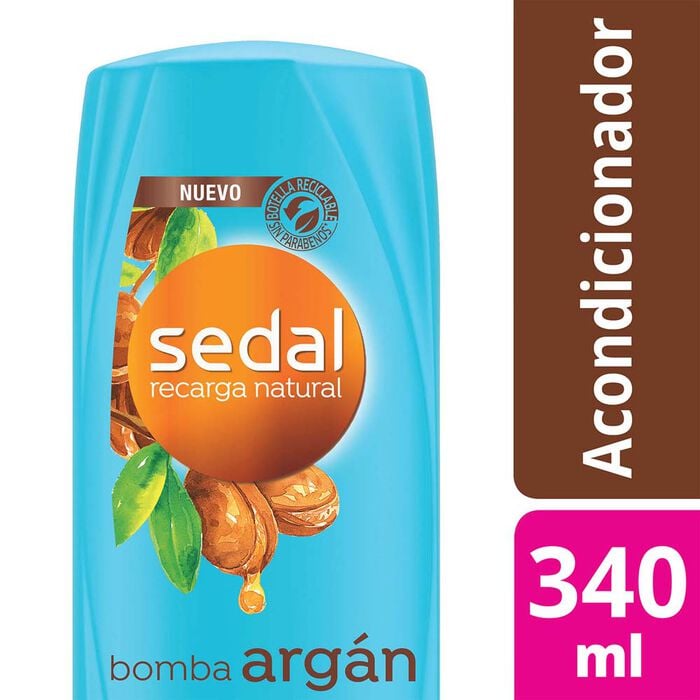 Acondicionador Bomba Argan  Sedal 340 ml