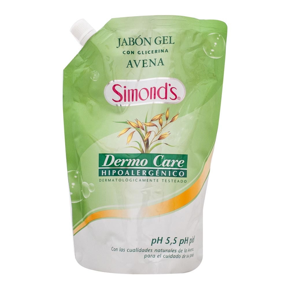 Jabon gel con glicerina avena x 750 mL
