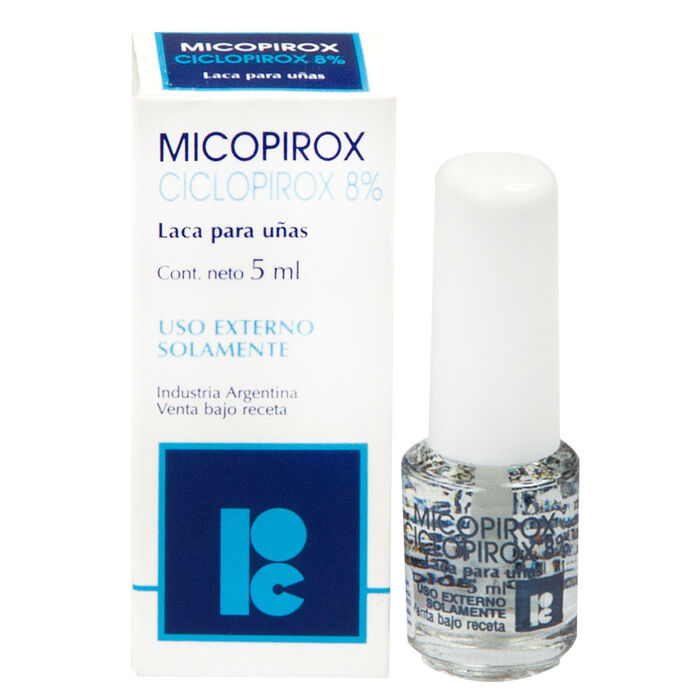Micopirox (Ciclopirox) 8% Laca Para Uñas x 5 mL