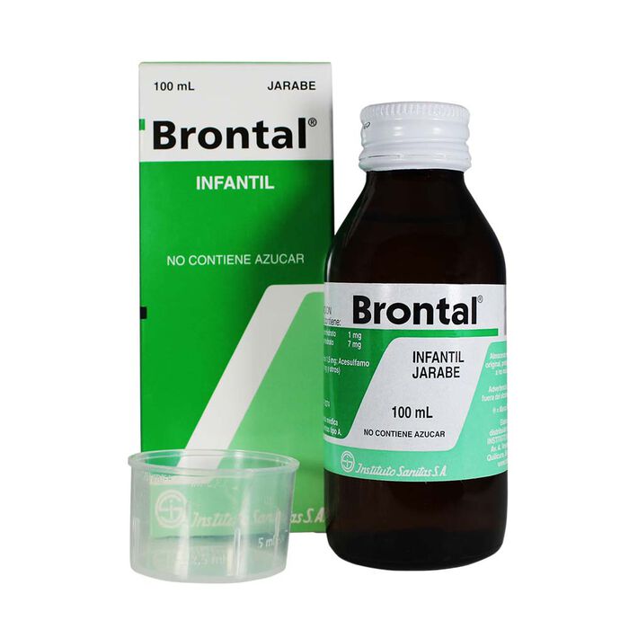 Brontal infantil (Bromhexina/Clorhidrato) x 100ml Sanitas
