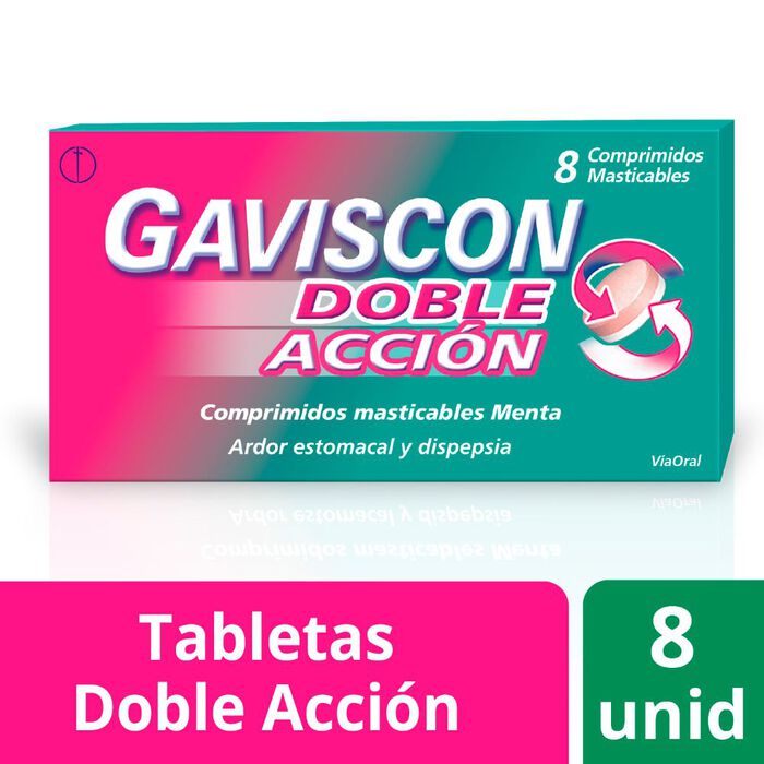 Gaviscon ( Doble accion )  x 8 com. Reckitt