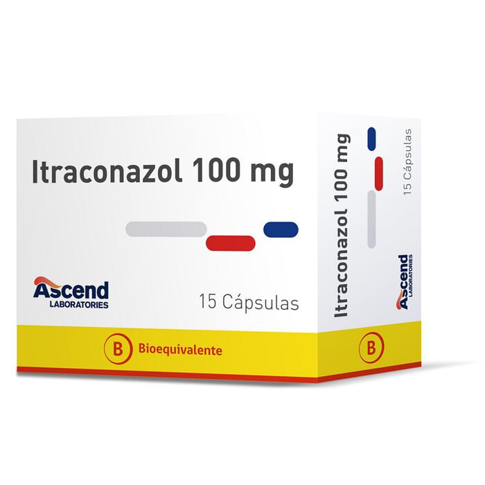 Itraconazol 100 mg x 15 caps BE