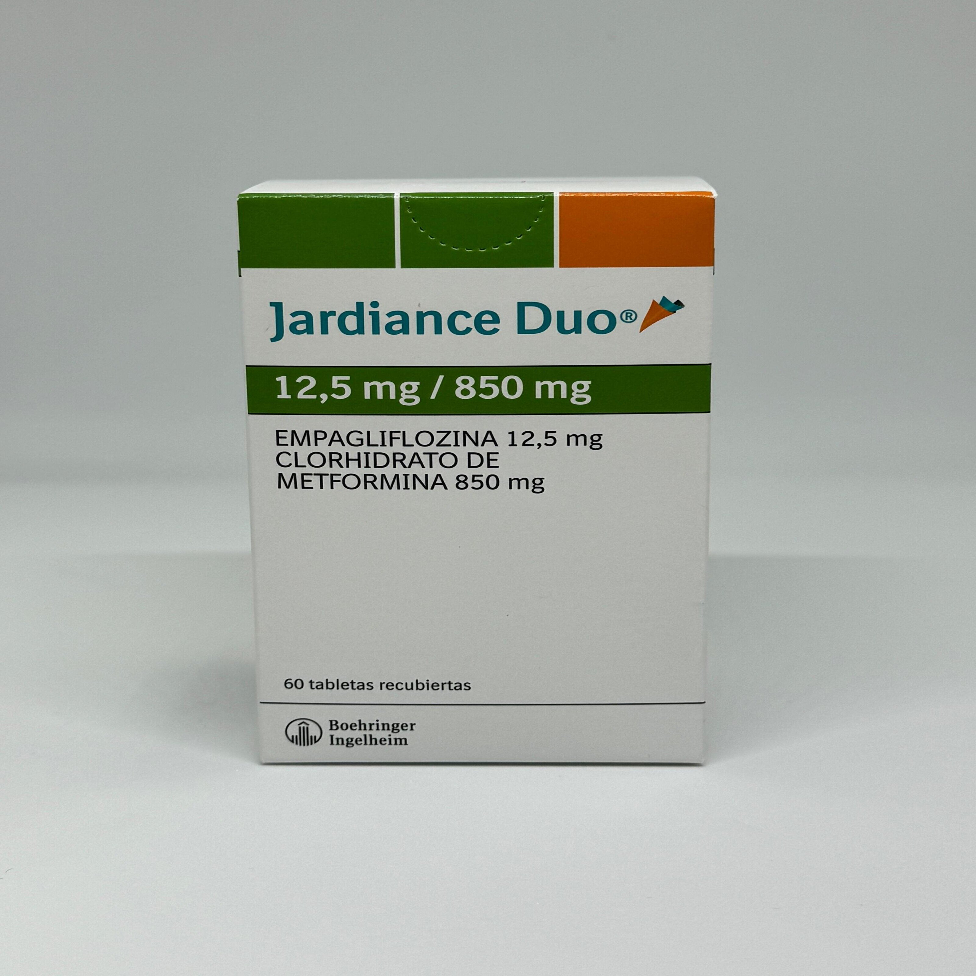 Jardiance Duo (Empagliflozina/Metformina clorh.) 12,5mg/850mg x 60 Comp. Boehringer Ingelheim