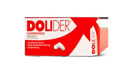Dolider (Paracetamol/AAS/Cafeina) x 10 comp