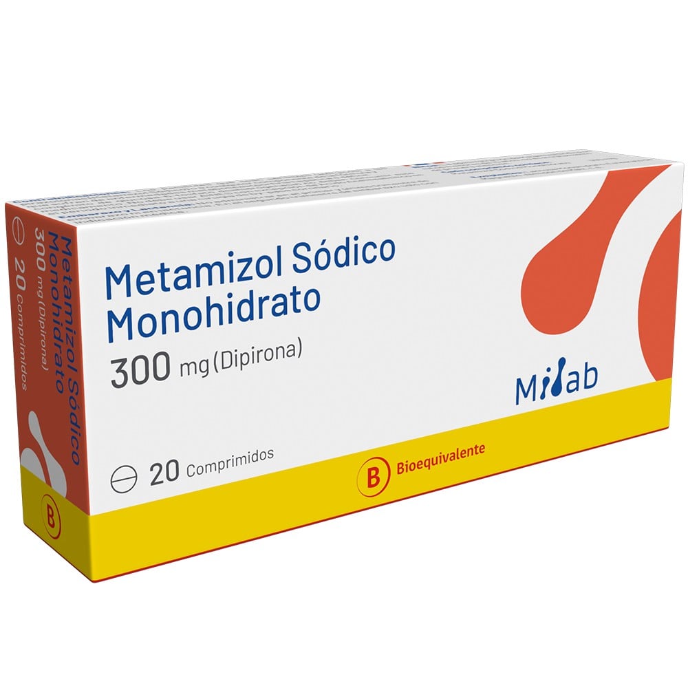 Metamizol sodico 300 mg x 20 Comp BE