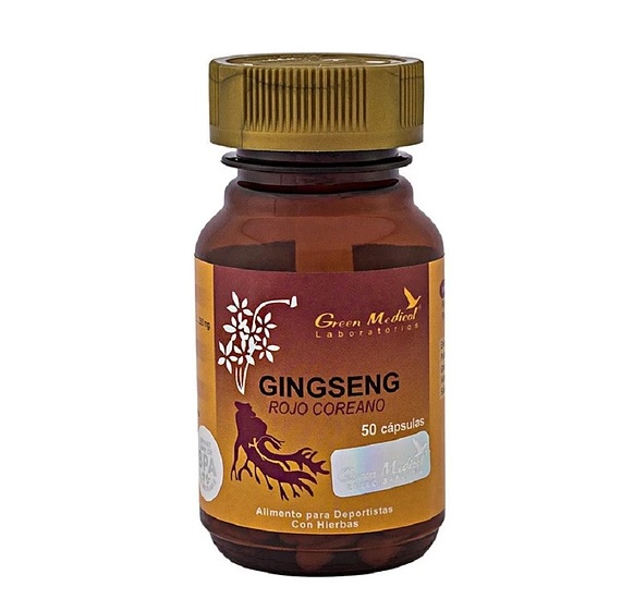 Ginseng rojo x 50 caps Greenmed
