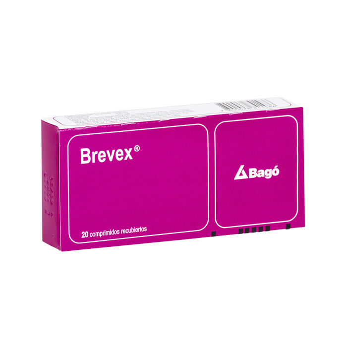 Brevex (Clorzoxazona 250 mg/ Paracetamol 300 mg) x 20 com Bagó