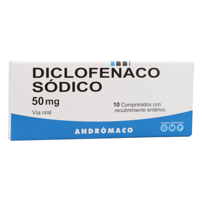 Diclofenaco 50mg x 10 Comp. Rec BE