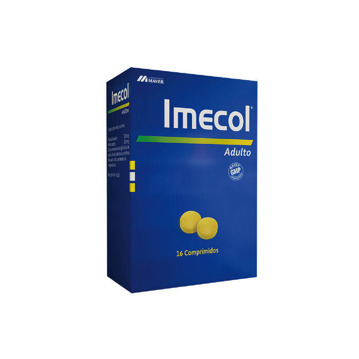 Imecol adulto ( ftalilsulfato + nifuroxazida) x 16 comp Maver