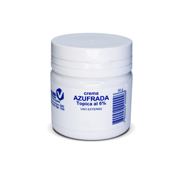 Crema azufrada 6% x 50 gr Valma