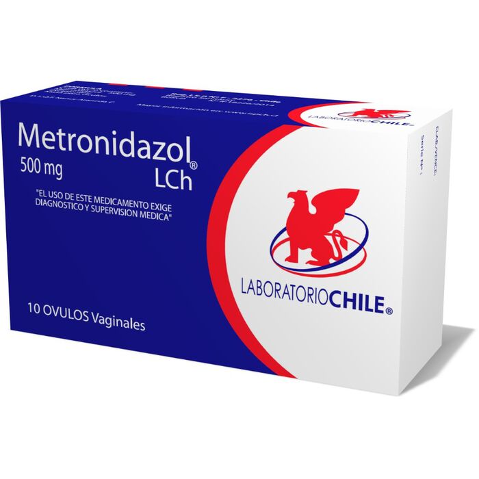 Metronidazol 500 mg x 10 óvulos BE