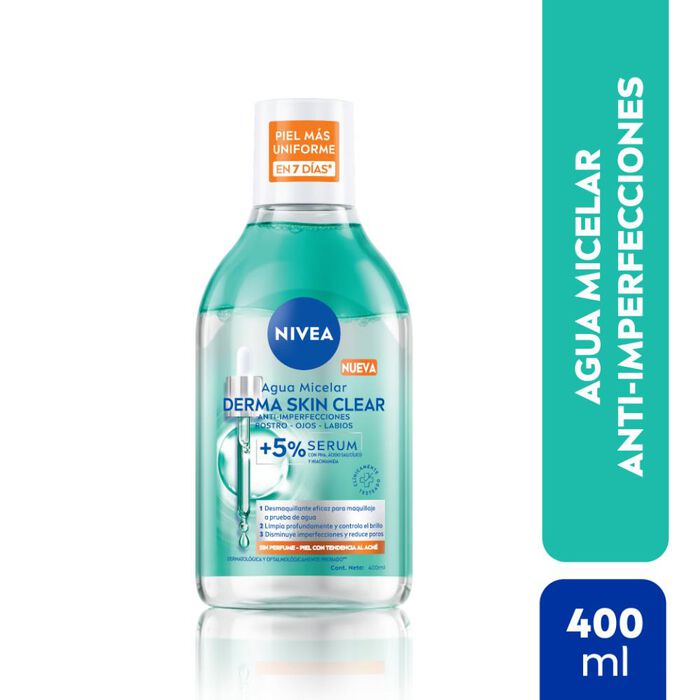 Agua Micelar Derma Skin Clear x 400 mL Nivea