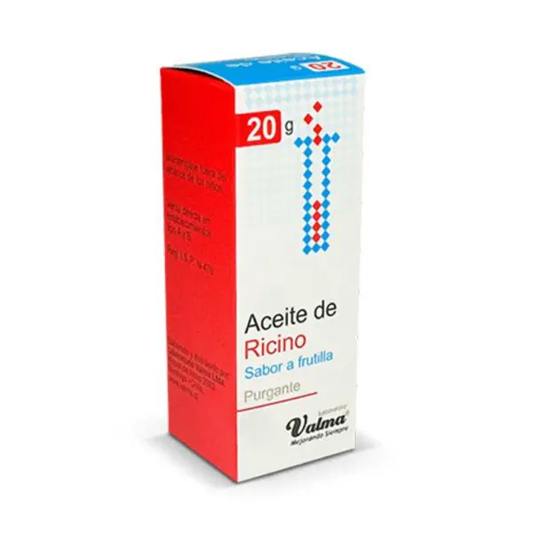 Aceite de ricino frutilla 20 g Valma