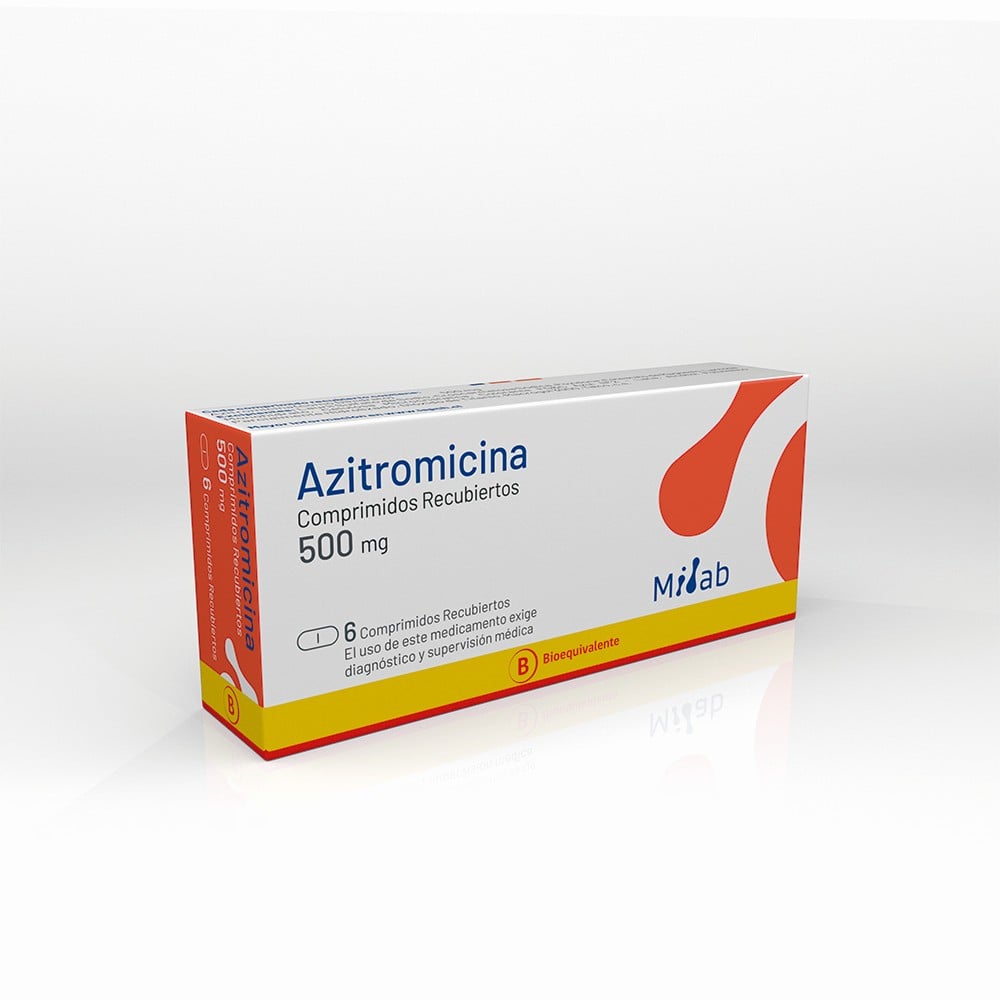Azitromicina 500 mg x 6 Comp.Rec. BE