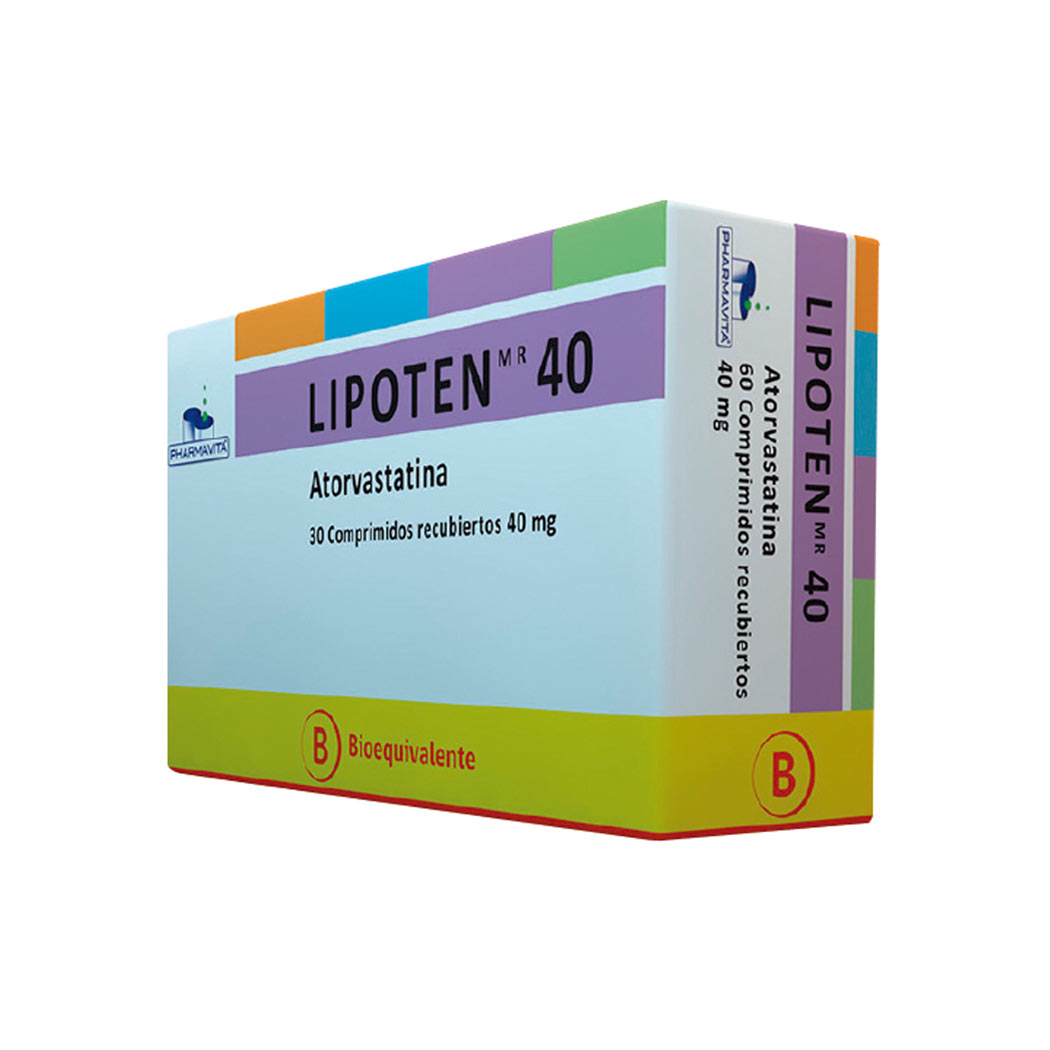 Atorvastatina 40mg x 30 Comp. Rec. BE