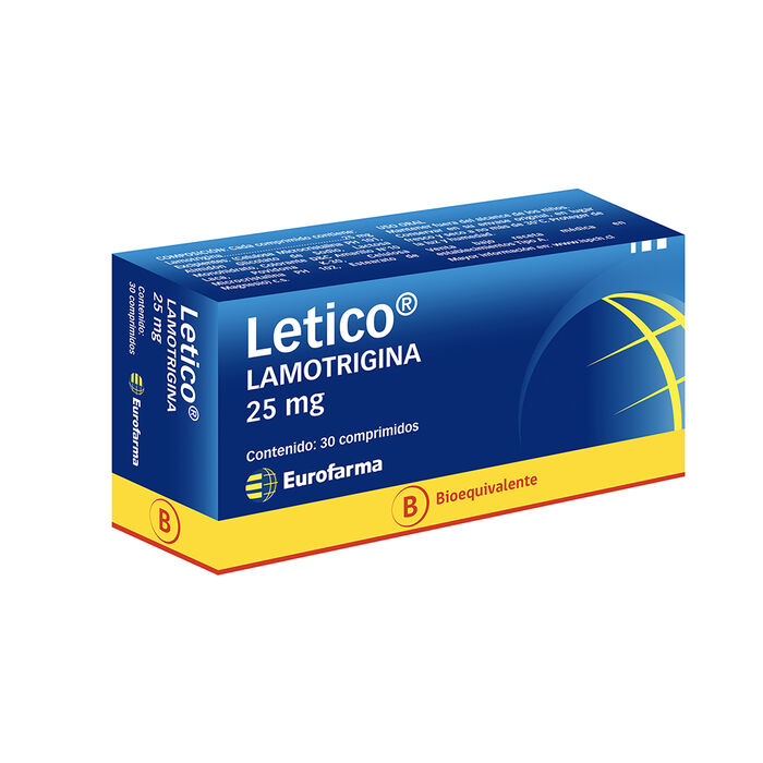 Lamotrigina 25 mg x 30 comp BE