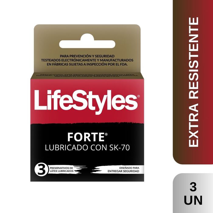 Lifestyles Forte Lubricado SK-79 x 3 uds.