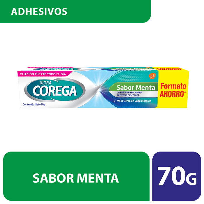 Corega ultra crema ( Menta) x 70 gr. Gsk
