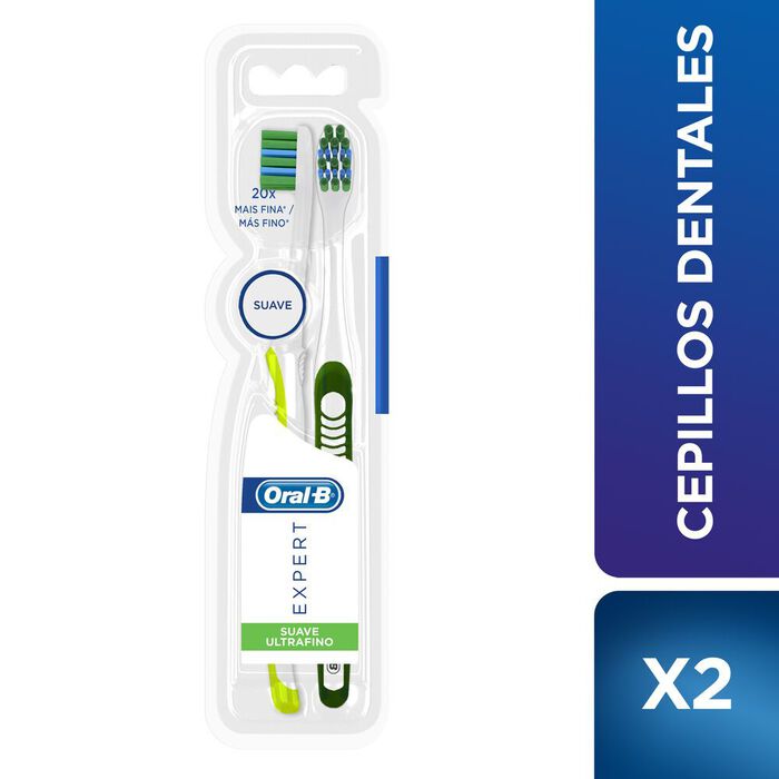Cepillo Dental Ad. Suave x 2 Fam Set.