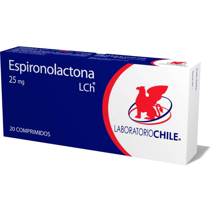 Espironolactona 25 mg x 20 Comp BE