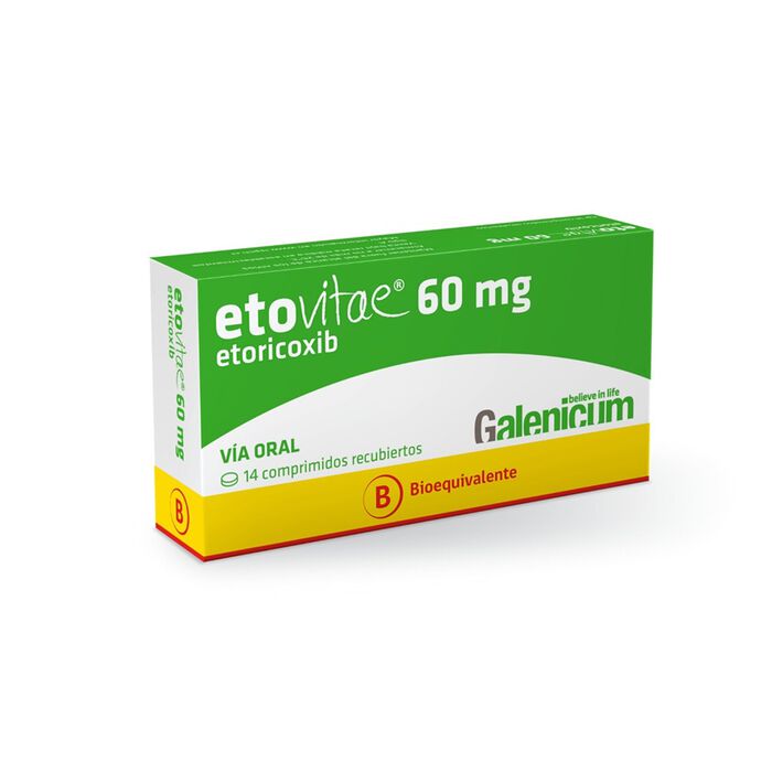 Etovitae (Etoricoxib ) 60 mg x 14 com Galenicum