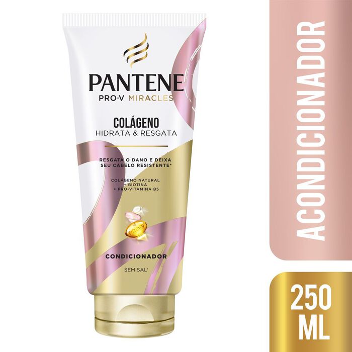 Acondicionador Pantene Colageno sin sal x 250 ml