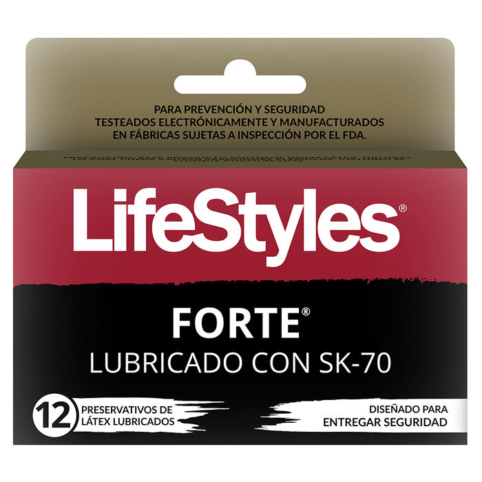 Lifestyles Forte Lubricado SK-70 x 12U