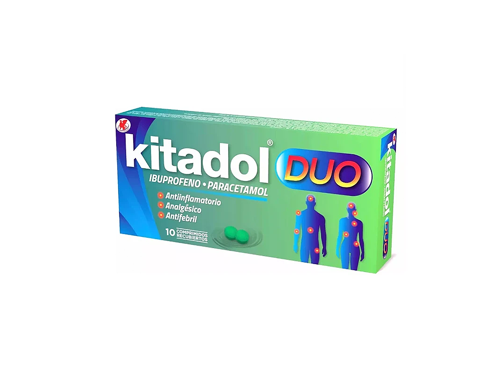 Kitadol Duo (Paracetamol-Ibuprofeno) 300mg/200mg