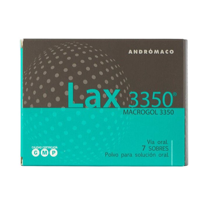 Lax 3350 (Macrogol) x 7 sobres Andromaco