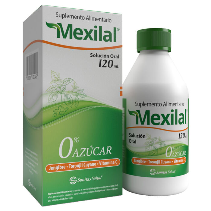 Mexilal 0% azucar solucion oral x 120 ml Sanitas