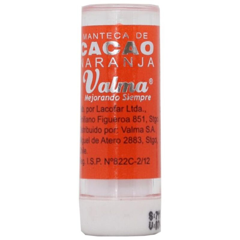 Manteca de cacao naranja