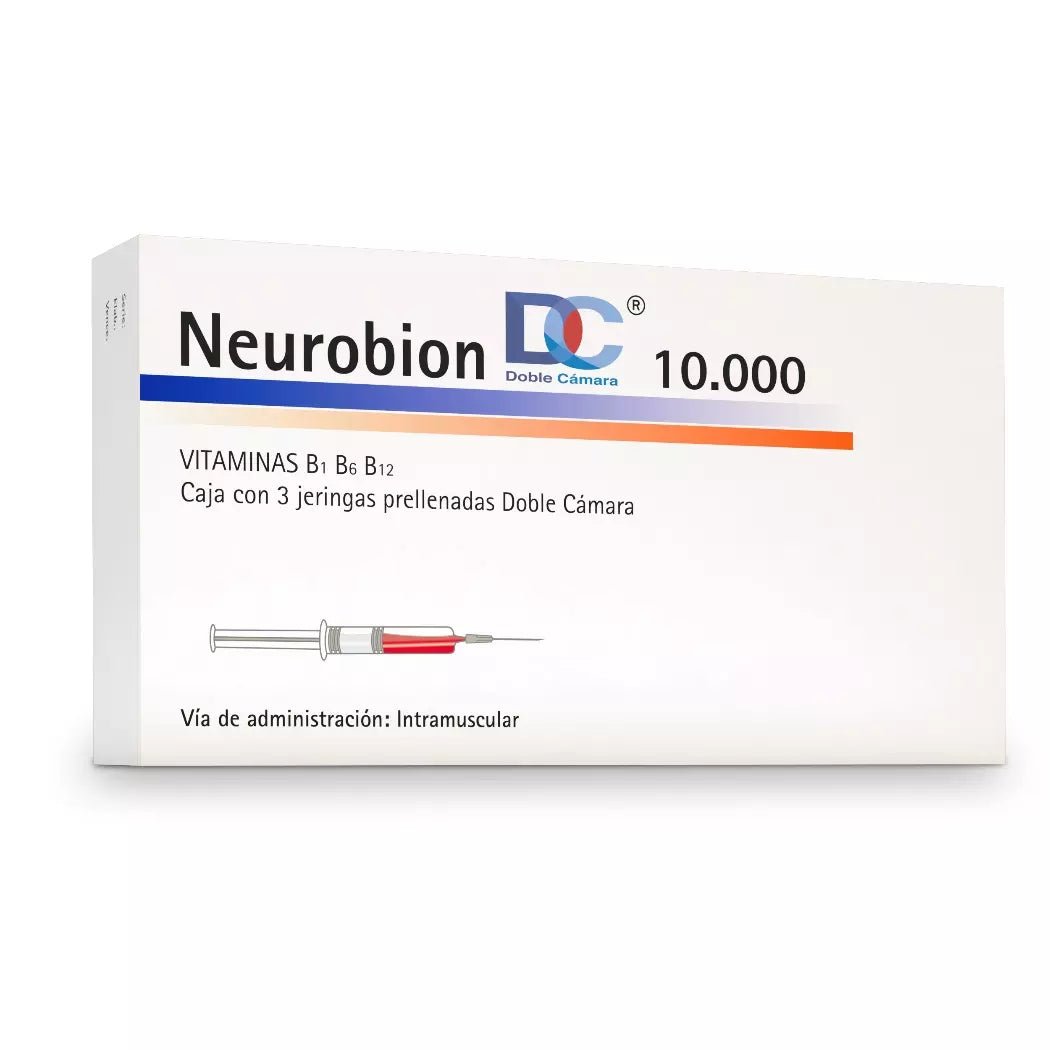 Neurobionta 10000 3 jeringas prellenadas Meck