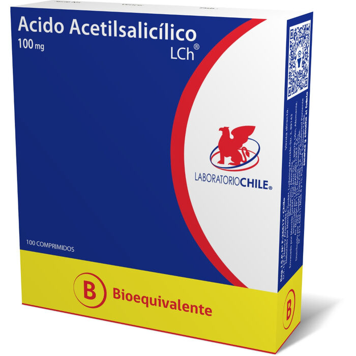 Acido acetilsalicilico 100 mg x 100 comp BE