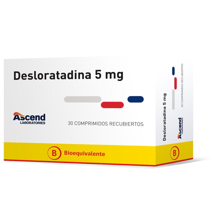 Desloratadina 5 mg x 30 comp BE