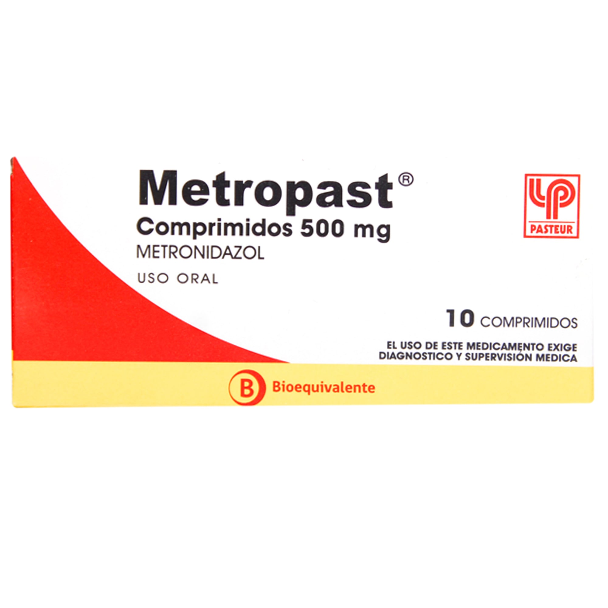 Metropast 500 mg (metronidazol) x 10 Comp. Pasteur