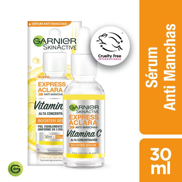 Garnier SkinActive Express Aclara antimanchas Vitamina C Serum 30 ml