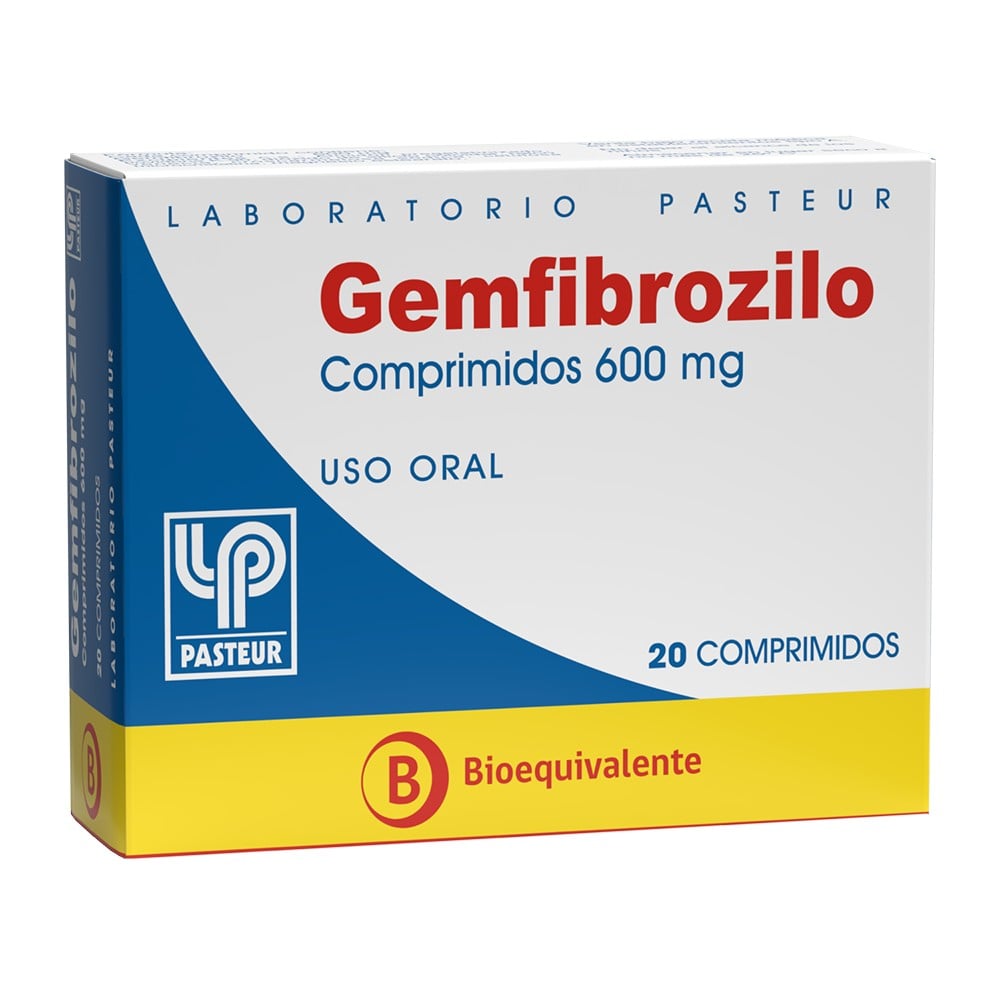 Gemfibrozilo 600 mg x 20 comp