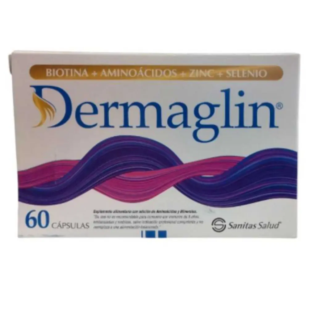 Dermaglin (biotina+aminoacidos + zinc +selenio)