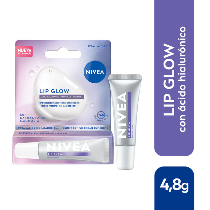 Bálsamo Labial Lip Glow Magnolia Nivea