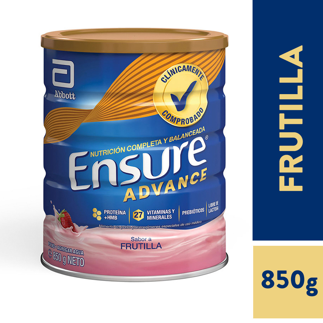 Ensure Advance Frutilla x 850g
