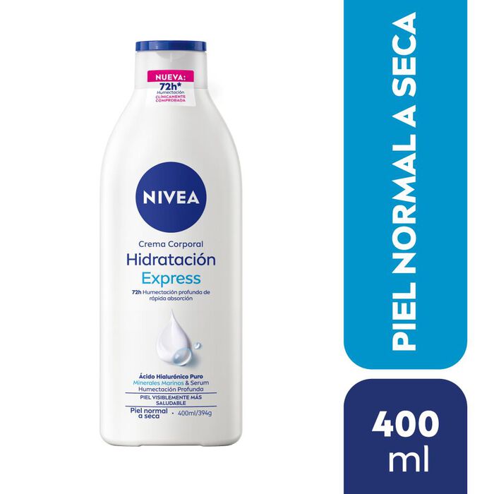 Crema Corporal Hidratación Express x 400 mL Nivea