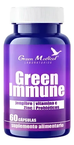 Green Inmune Probióticos x 60 cap Green Medical