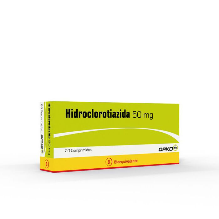 Hidroclorotiazida 50 mg x 20 Comp BE