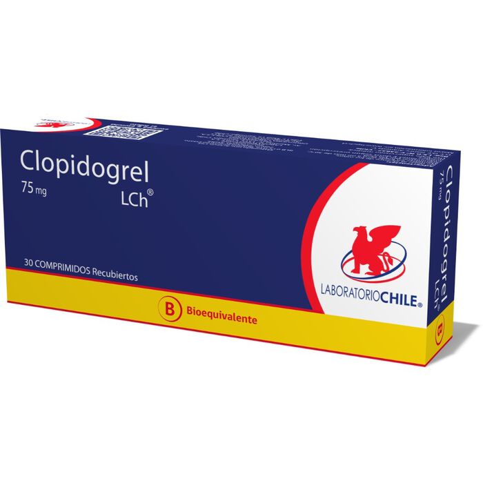 Clopidogrel 75 mg x 30 comp BE