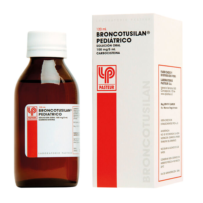 Broncotusilan pediatrico (Carbocisteina 100mg/5mL)