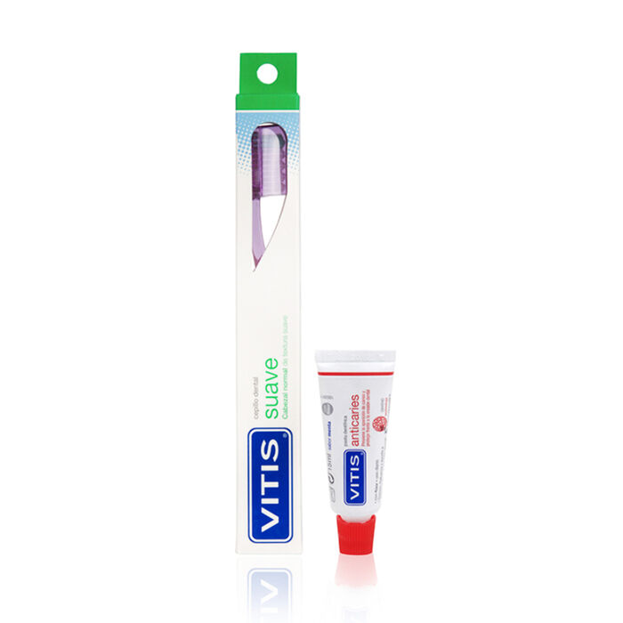 Cepillo Dental Vitis Suave + Pasta Dental Anticaries