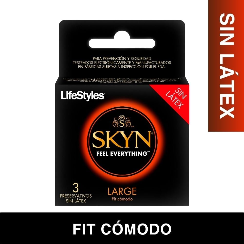 Lifestyles large  x 3 Skyn