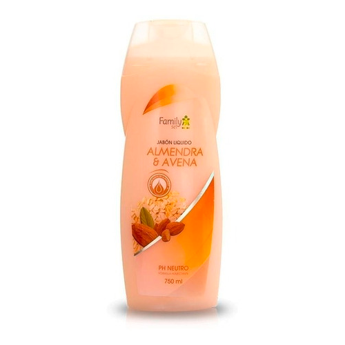 Jabon Liquido Almendra & Avena Family Set 750 ml