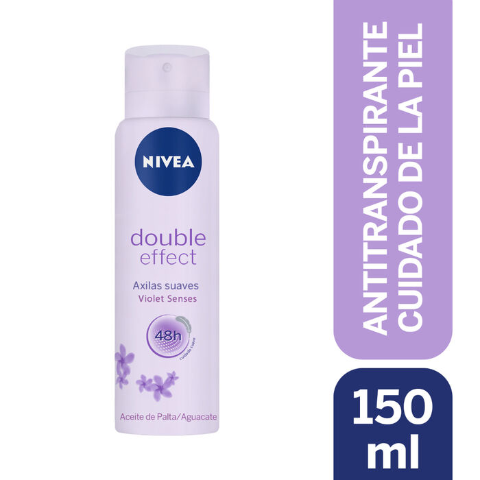 Desodorante nivea double effect spray