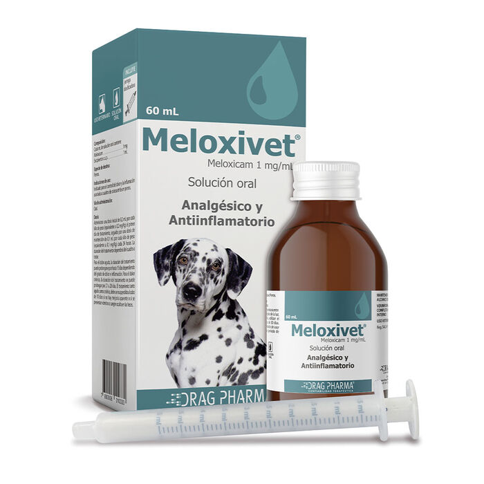 Meloxivet (Meloxicam) 1mg/ml x 60 ml Drag Pharma